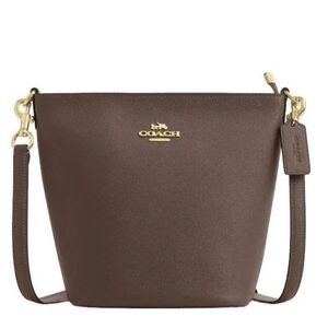 Coach Logan Duffle Brown Crossbody Bag